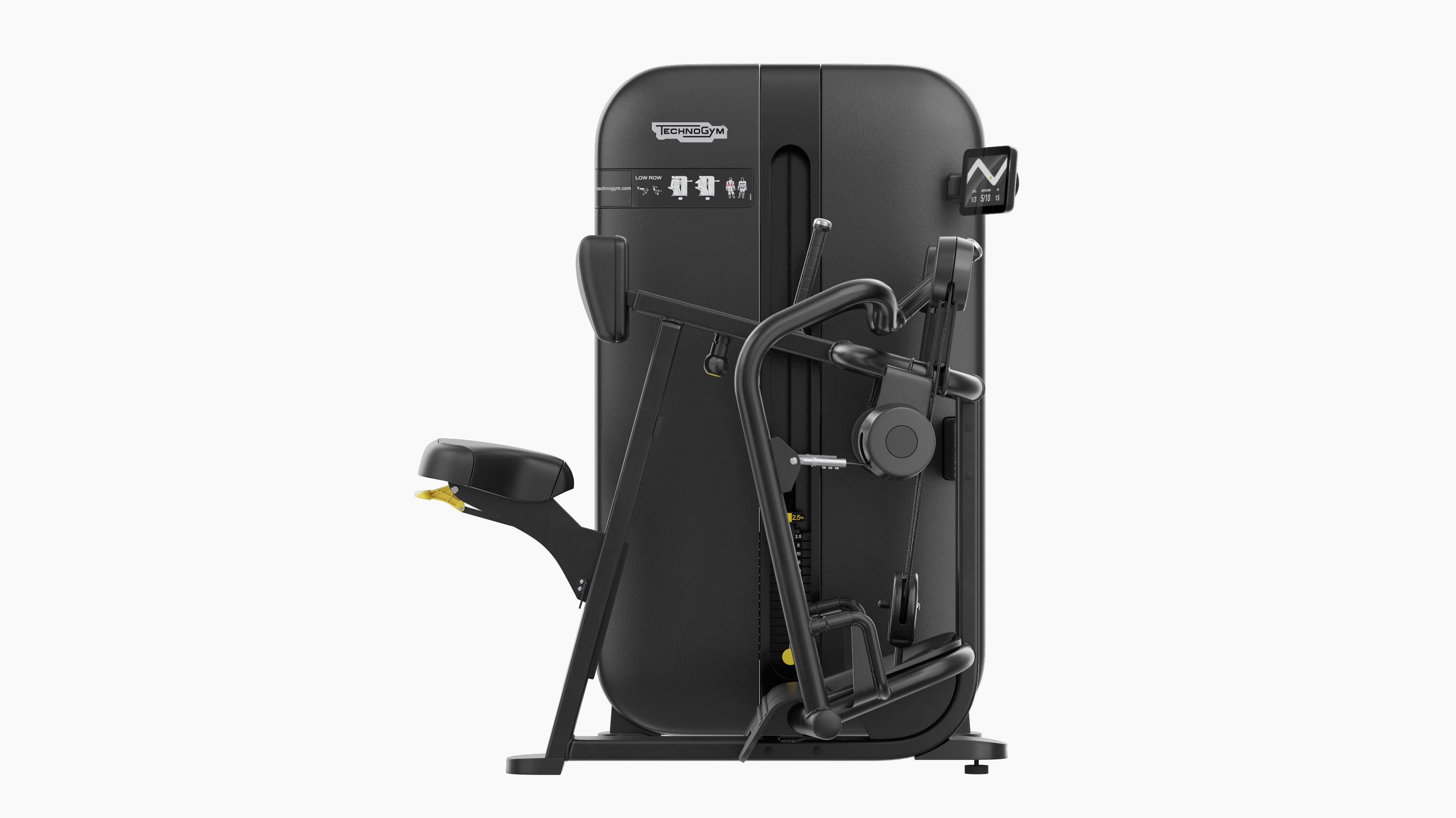 Technogym Artis Low Row 3D model_5
