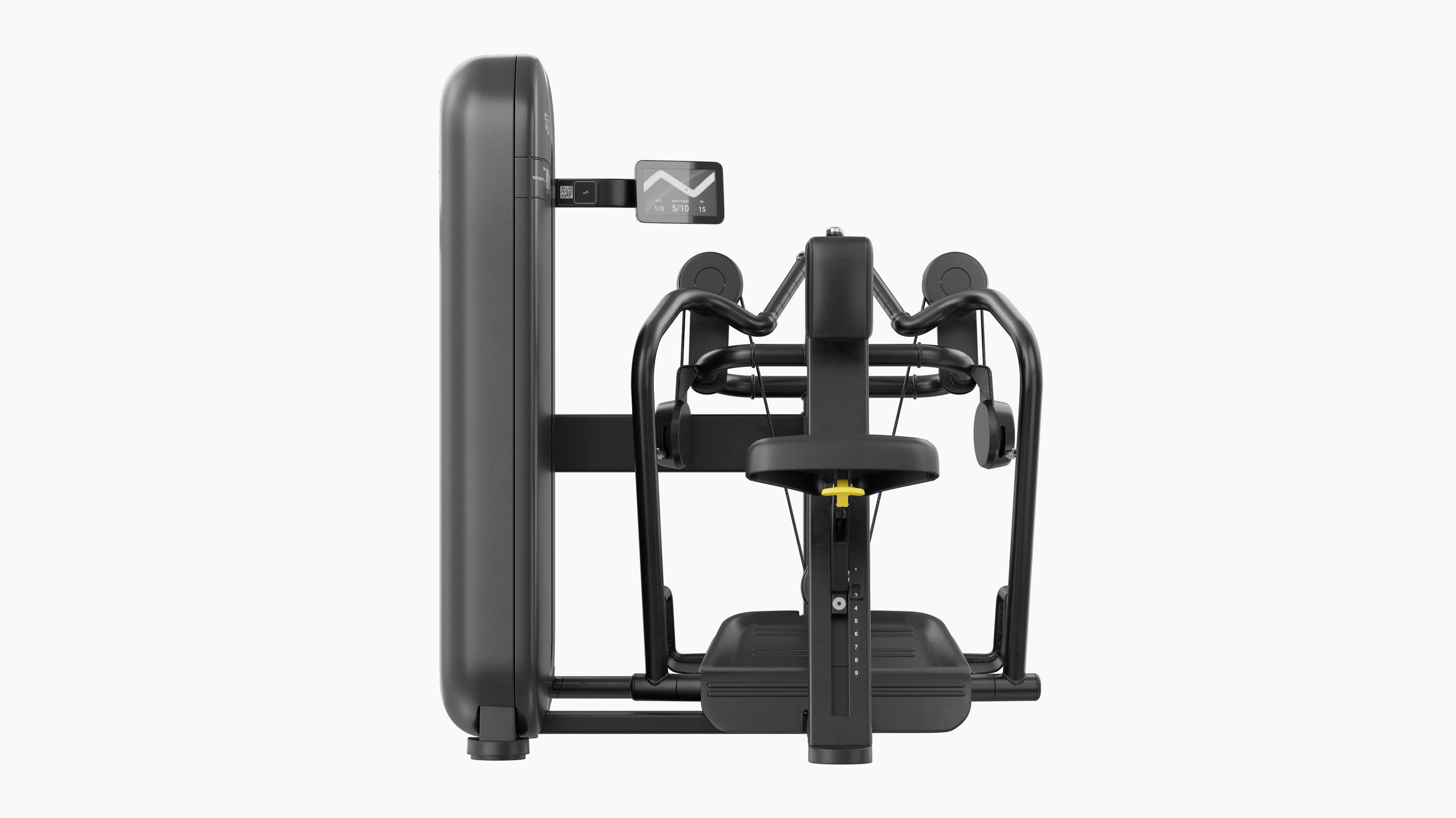 Technogym Artis Low Row 3D model_1