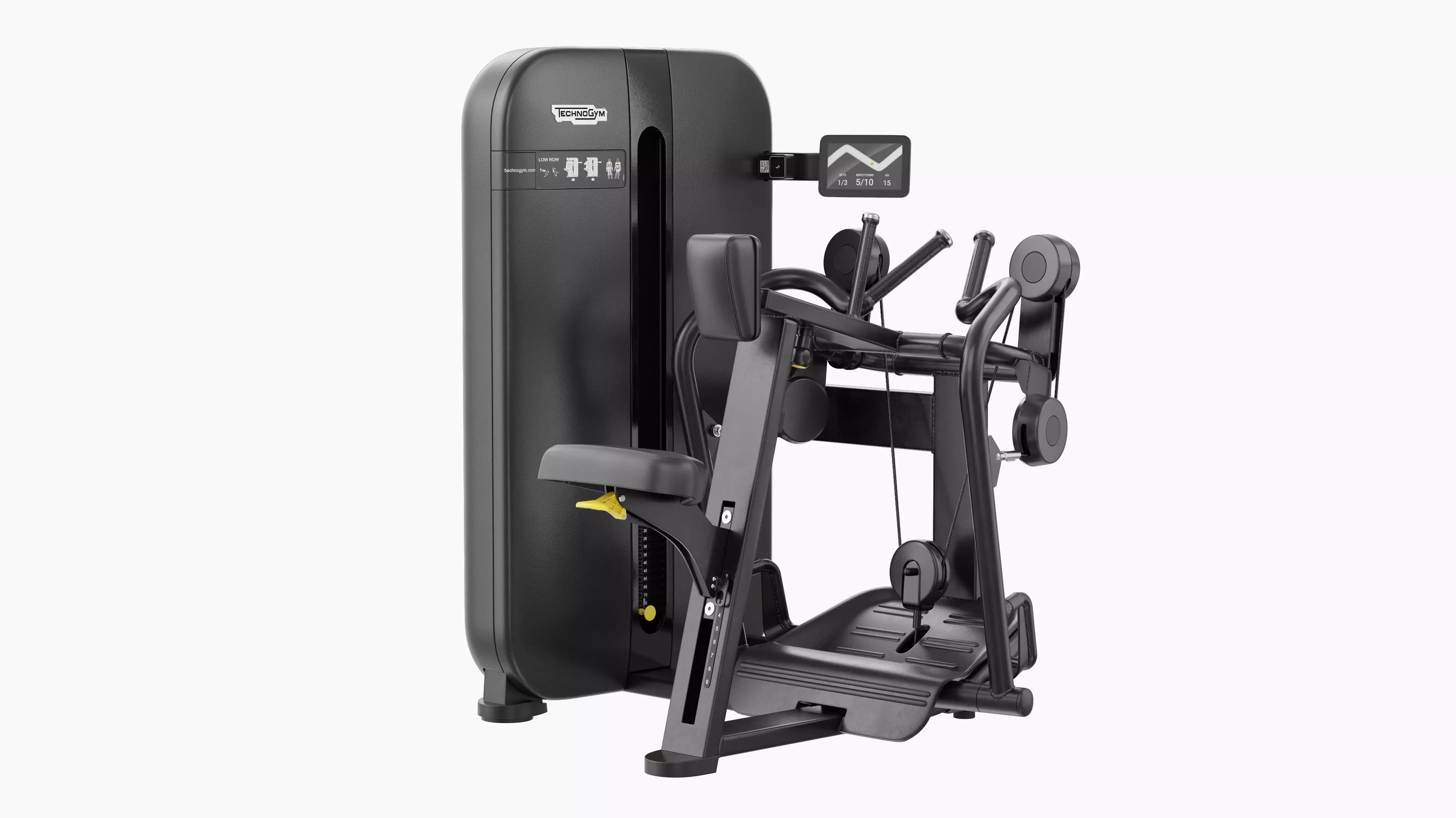 Technogym Artis Low Row 3D model_0