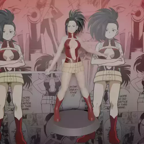 MOMO YAOYOROZU 3D print model
