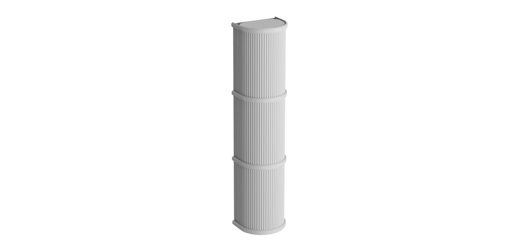 Aleda Linear Sconce 3D model_4