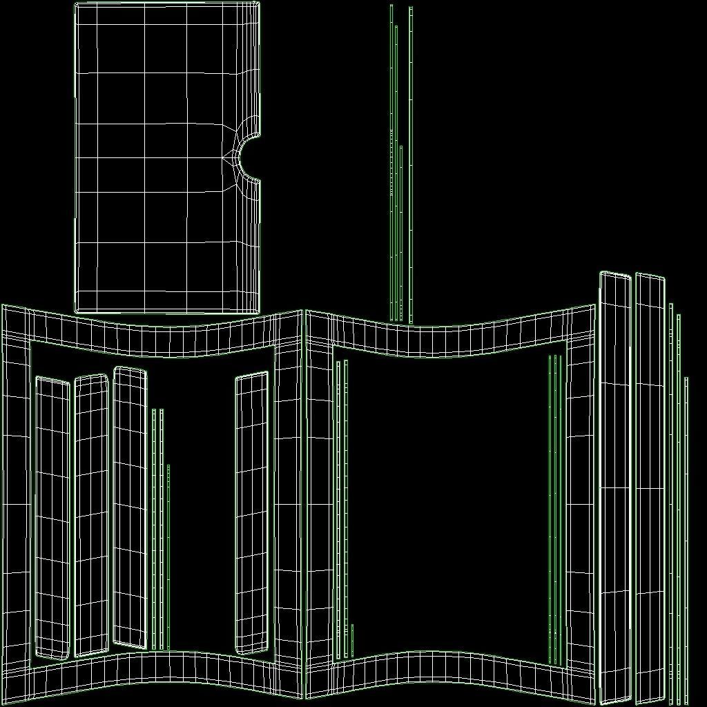 Balmain B-Buzz Dynasty Small Bag Pink Low-poly 3D model_9