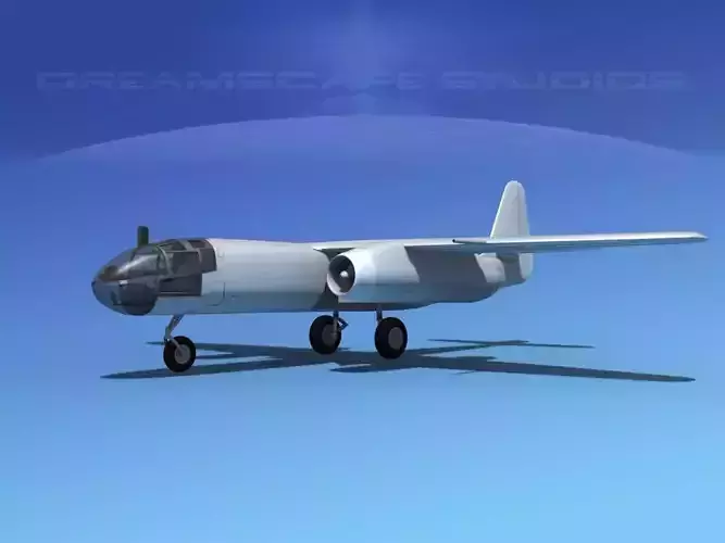 Blitz Bomber Bare Metal 3D model