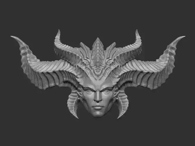 Diablo 4 Lilith Headsculpt for Action Figures