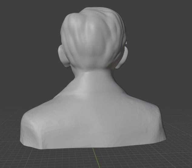 George Burns 3D print model_21