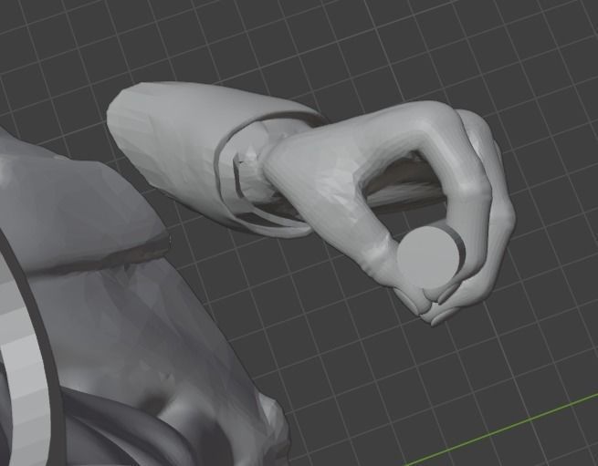 George Burns 3D print model_12