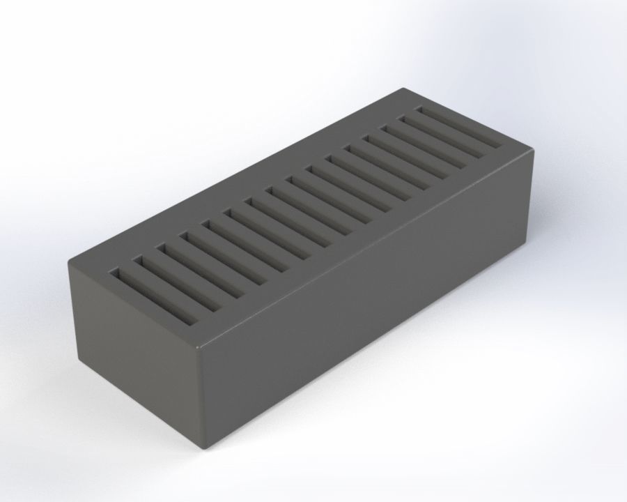 Micro SD card Holder 3D print model_1