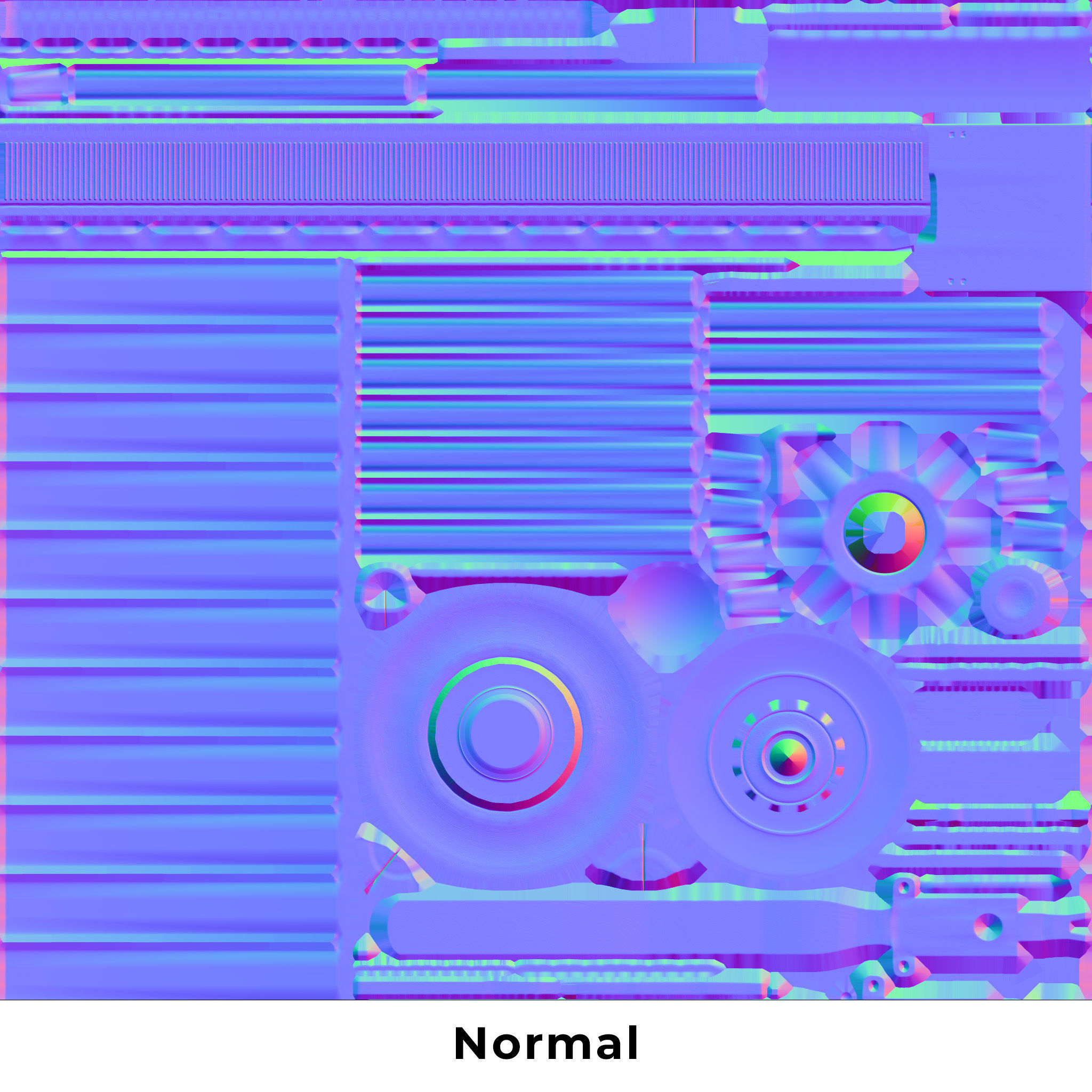 Soviet hand-held aerosol grenade K-51 with non-lethal tear gas Low-poly 3D model_19