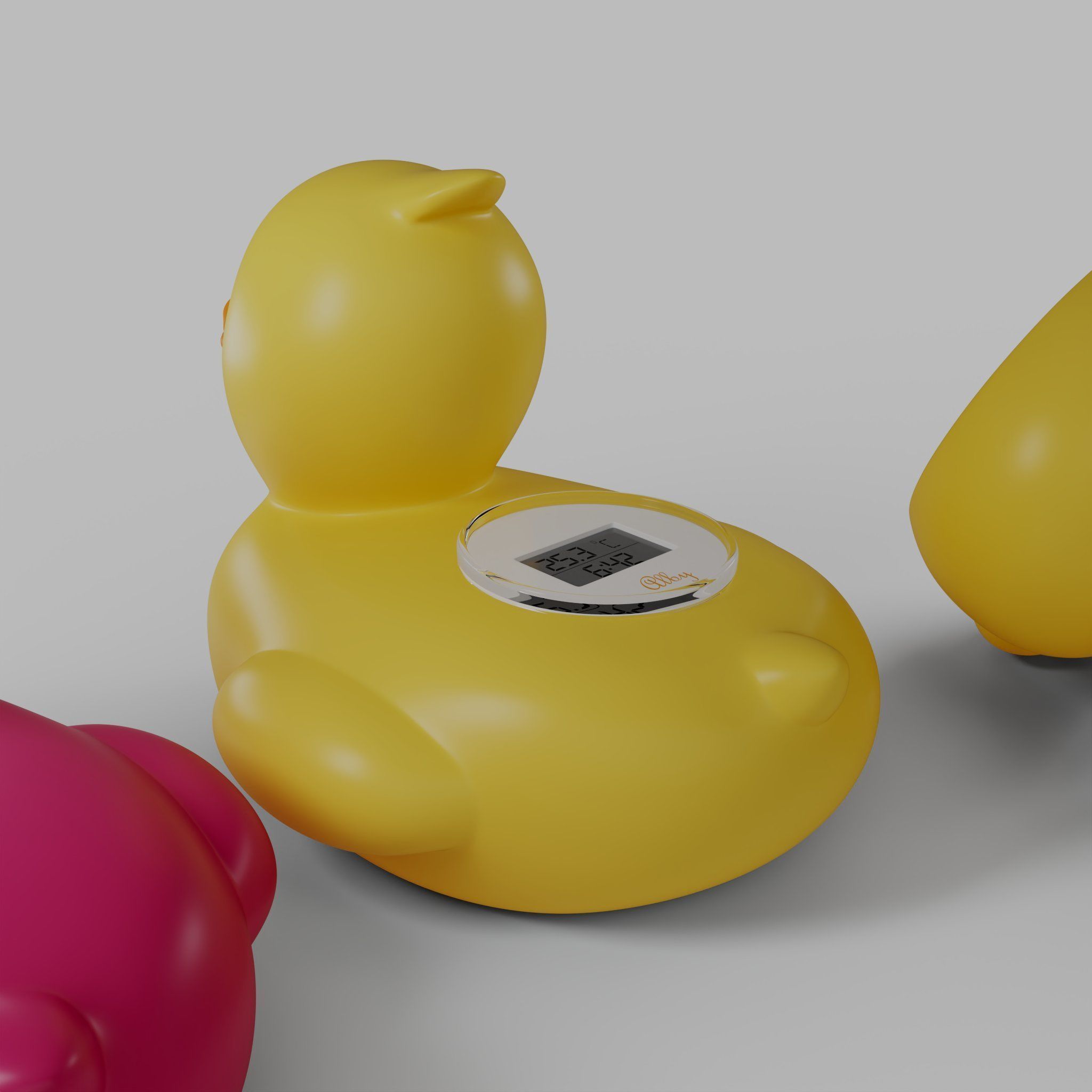 BABY BATH THERMOMETER 3D model_4