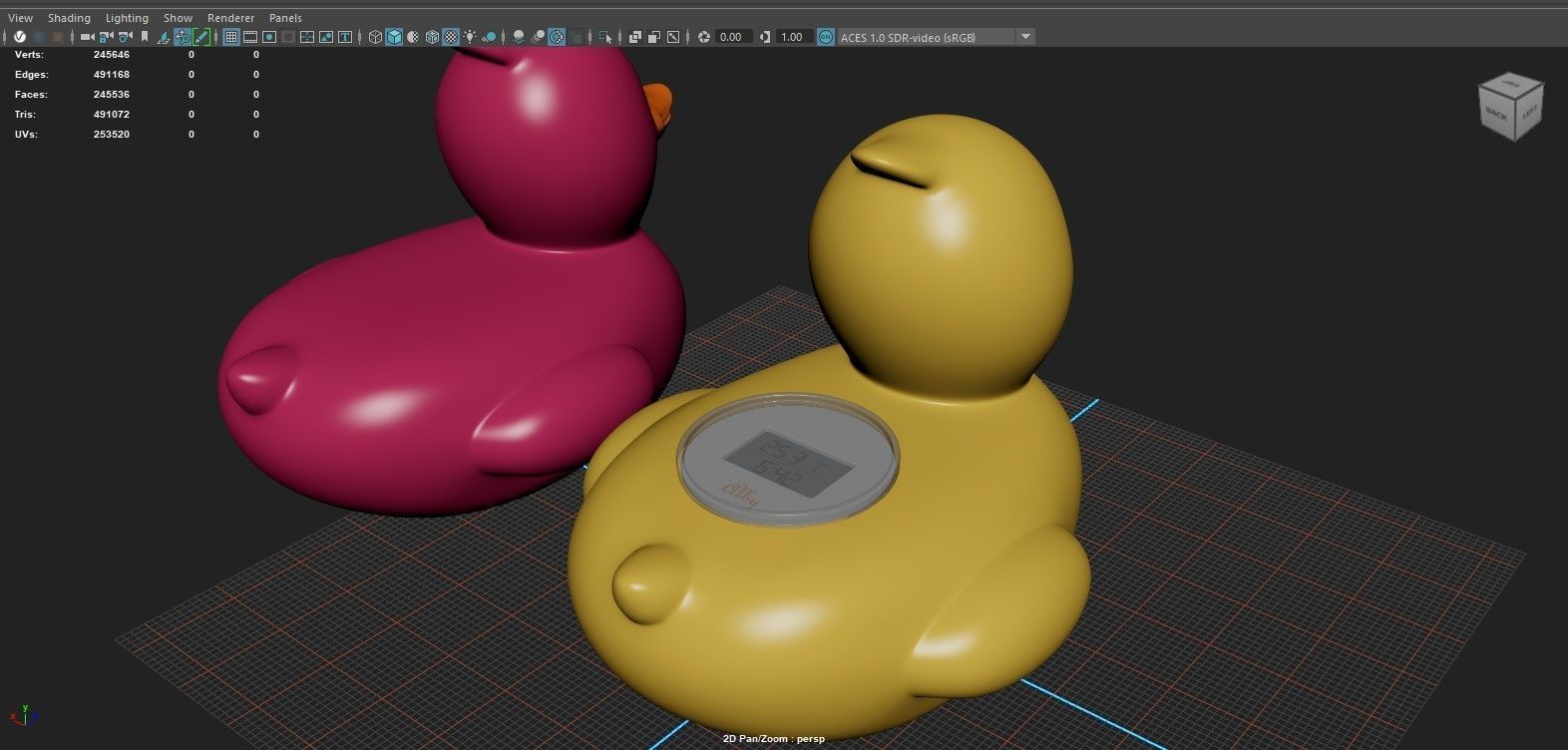 BABY BATH THERMOMETER 3D model_13