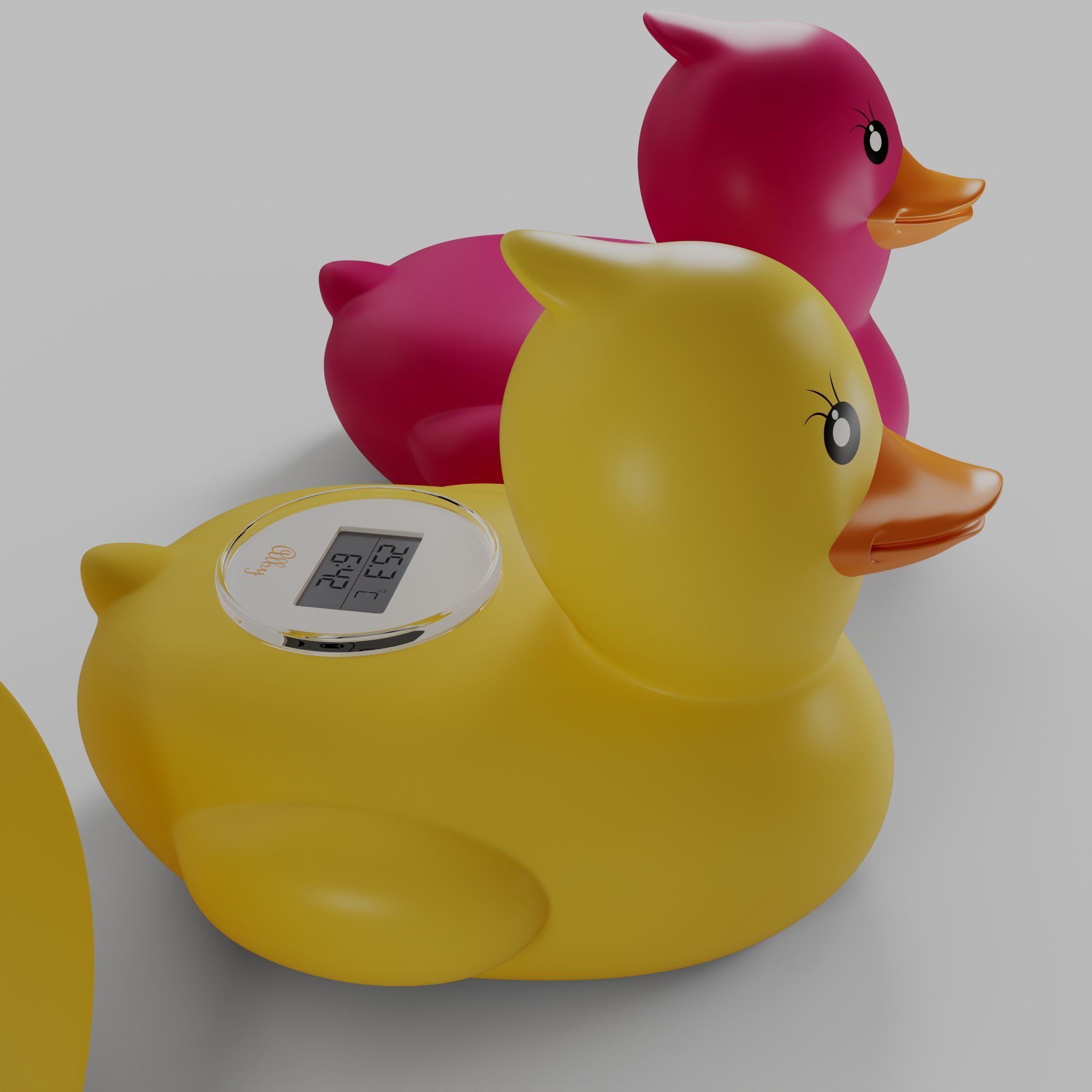 BABY BATH THERMOMETER 3D model_2
