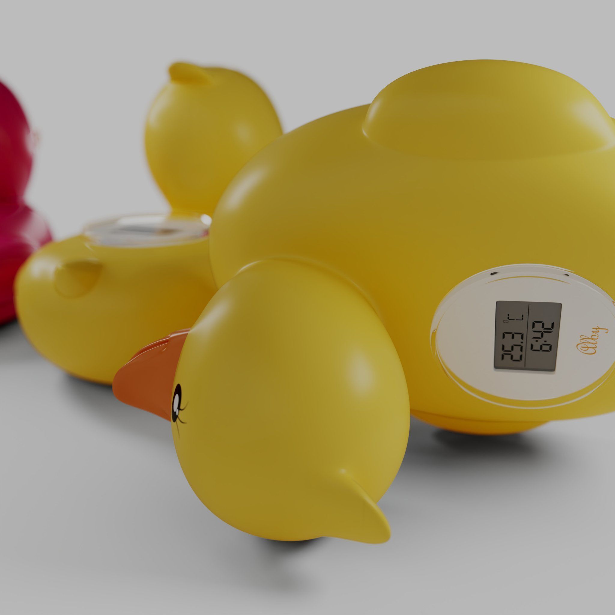 BABY BATH THERMOMETER 3D model_8