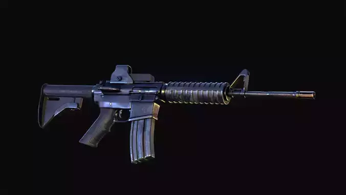 Realistic M4 Rifle