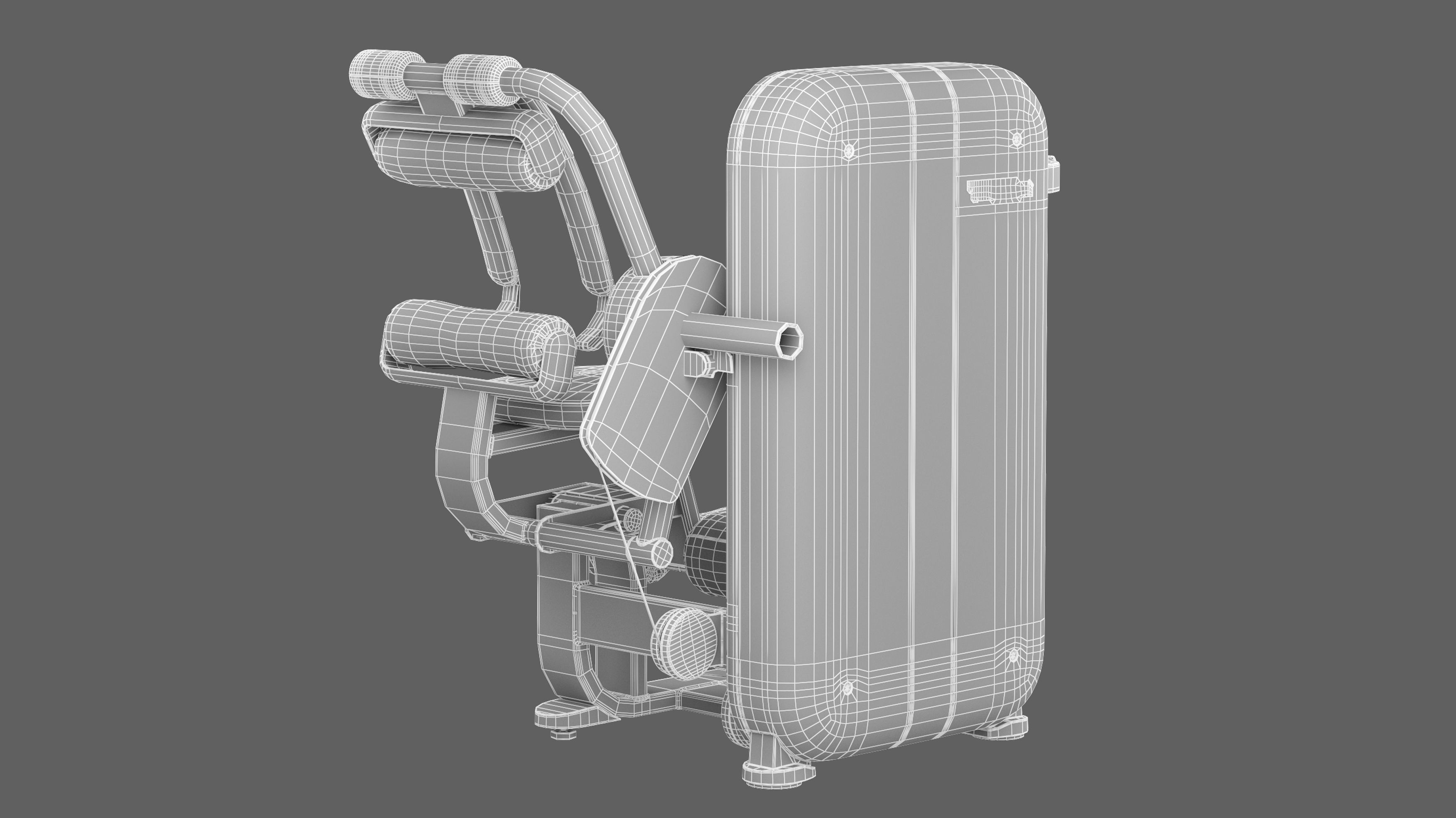 Technogym Artis Total Abdominal 3D model_8