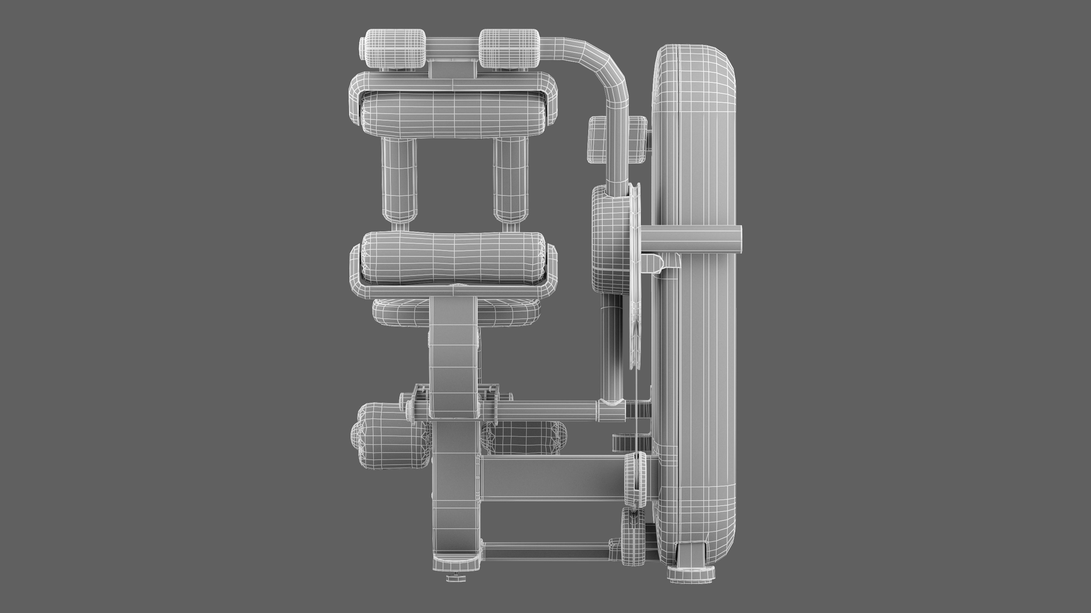 Technogym Artis Total Abdominal 3D model_9