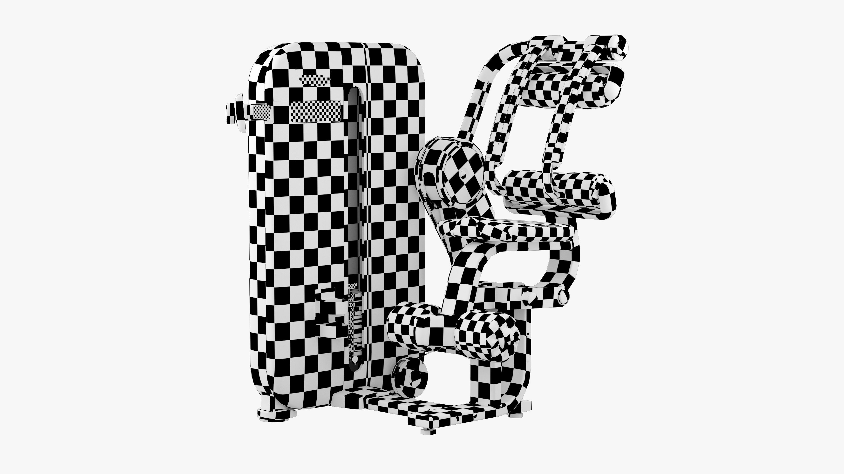 Technogym Artis Total Abdominal 3D model_12