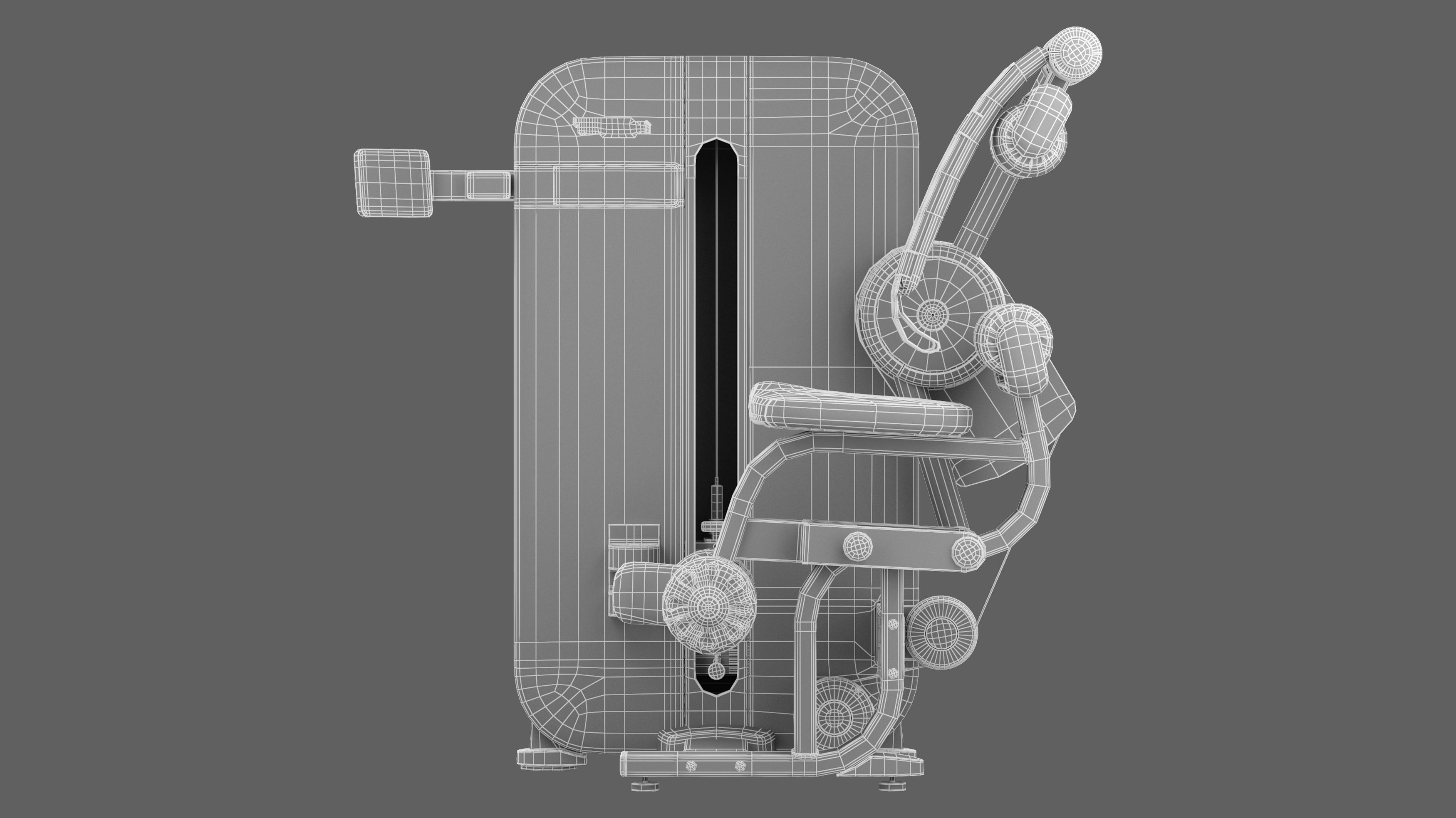 Technogym Artis Total Abdominal 3D model_11