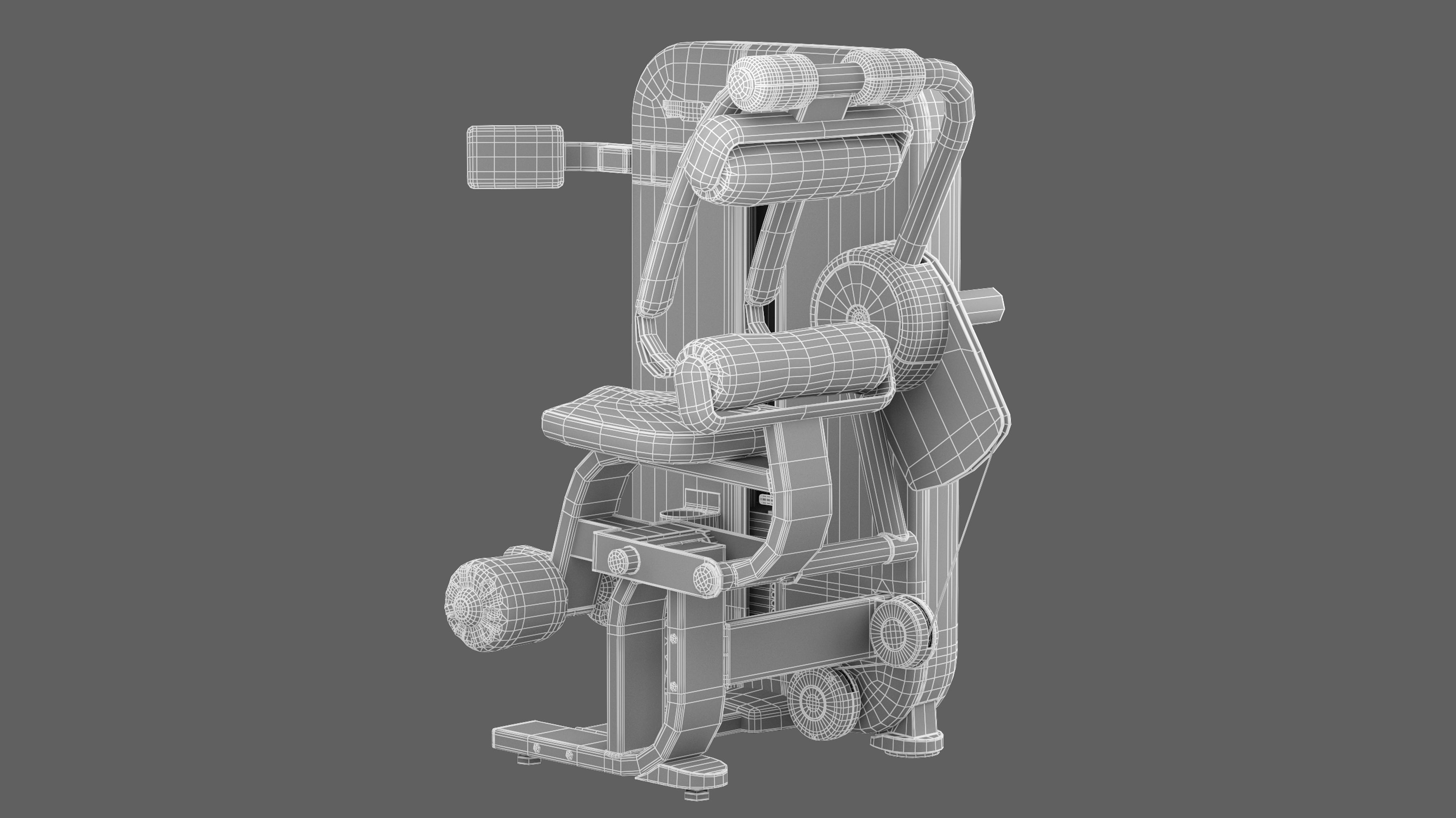 Technogym Artis Total Abdominal 3D model_10
