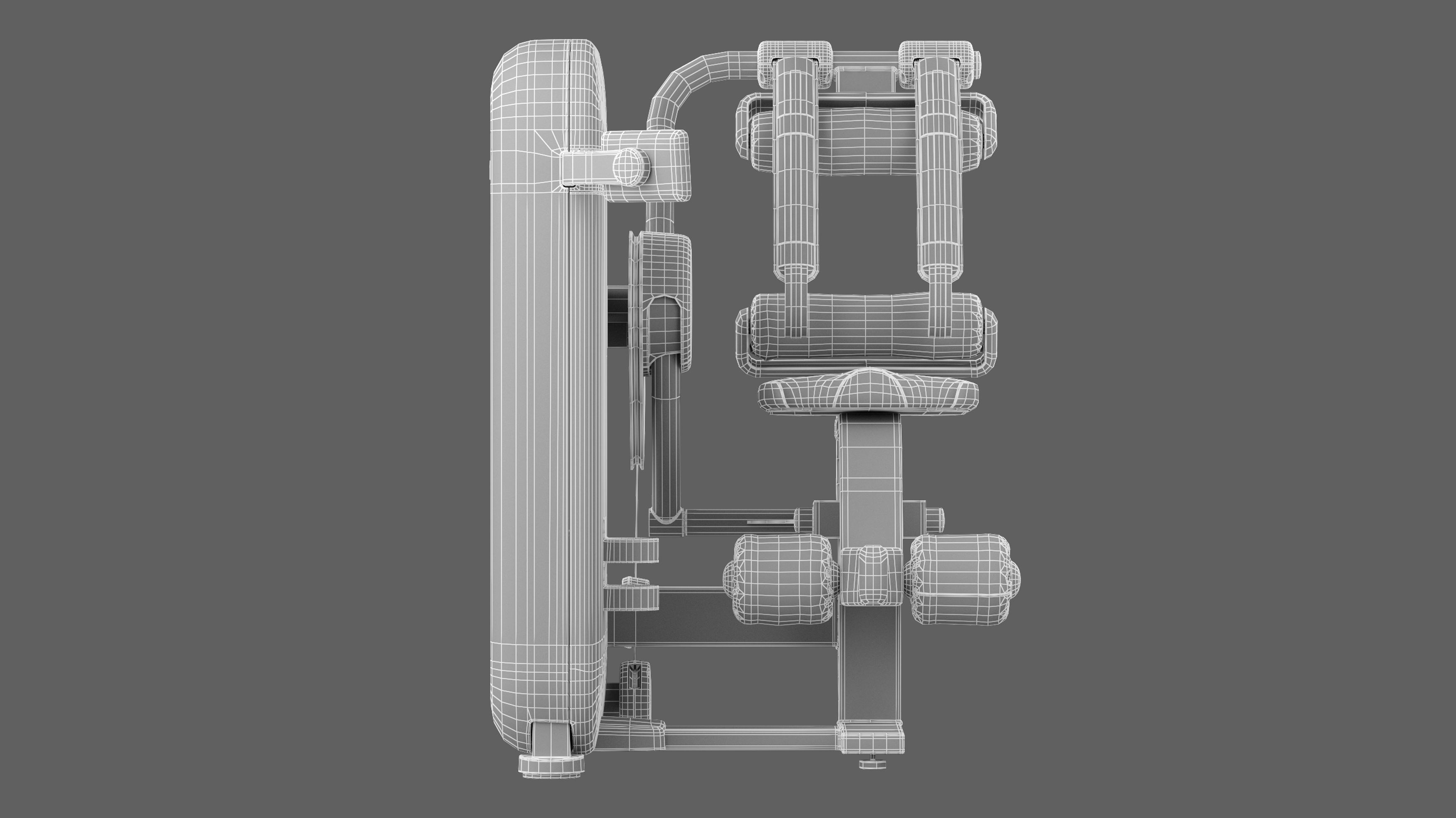 Technogym Artis Total Abdominal 3D model_7