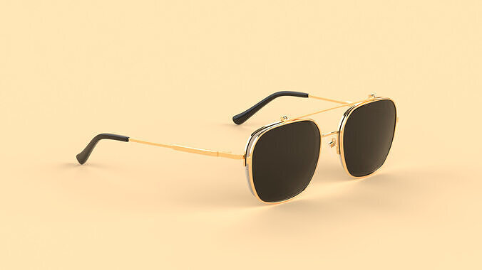 Verona Eyewear Glasses Low-poly 3D model