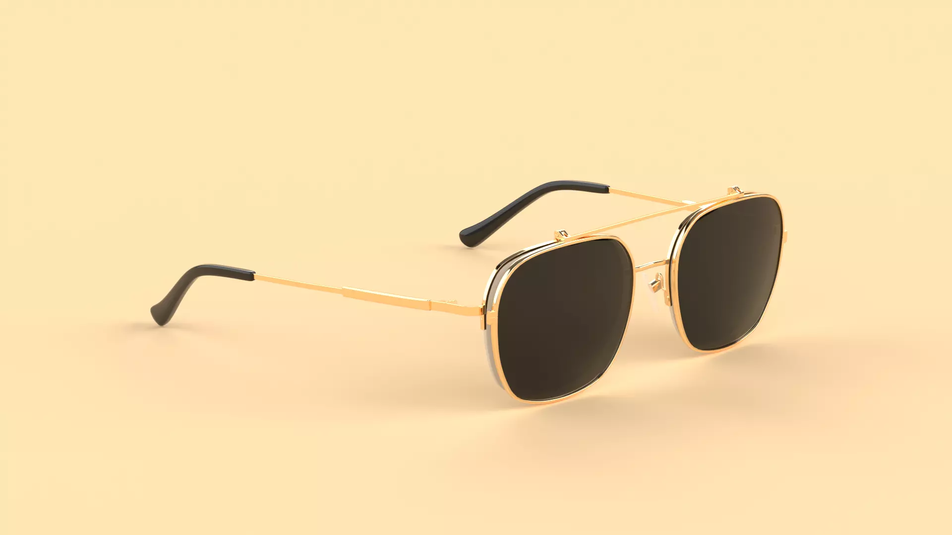 Verona Eyewear Glasses Low-poly 3D model