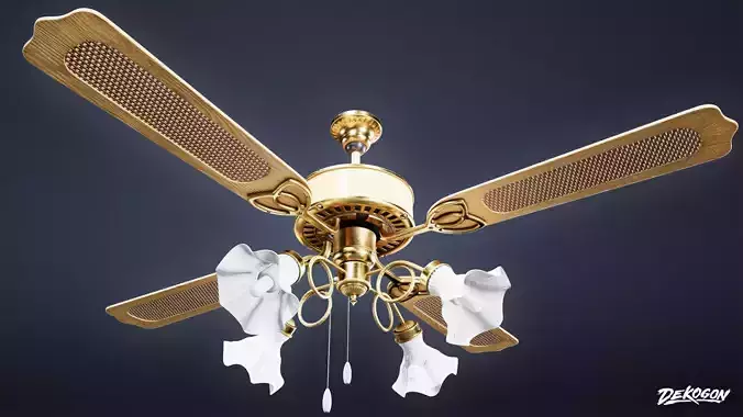 LIGHTING - Ceiling Light 03 - LOW POLY AND NANITE Low-poly 3D model
