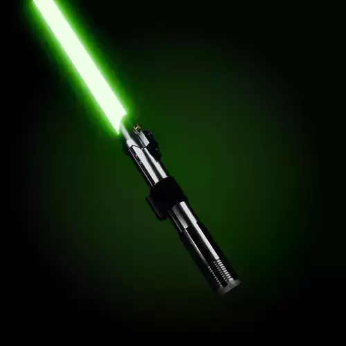 Anakin Skywalker first Lightsaber Free 3D model Anakin Skywalker first Lightsaber Free 3D model