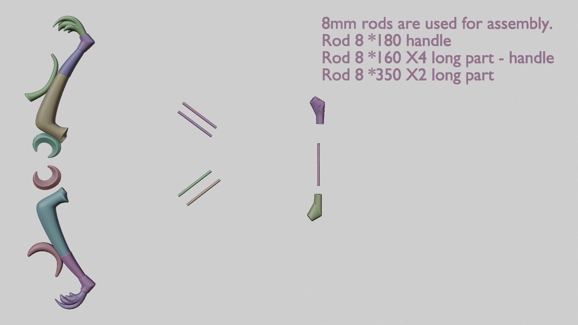 ARTEMIS BOW HADES COSPLAY 3D print model_6