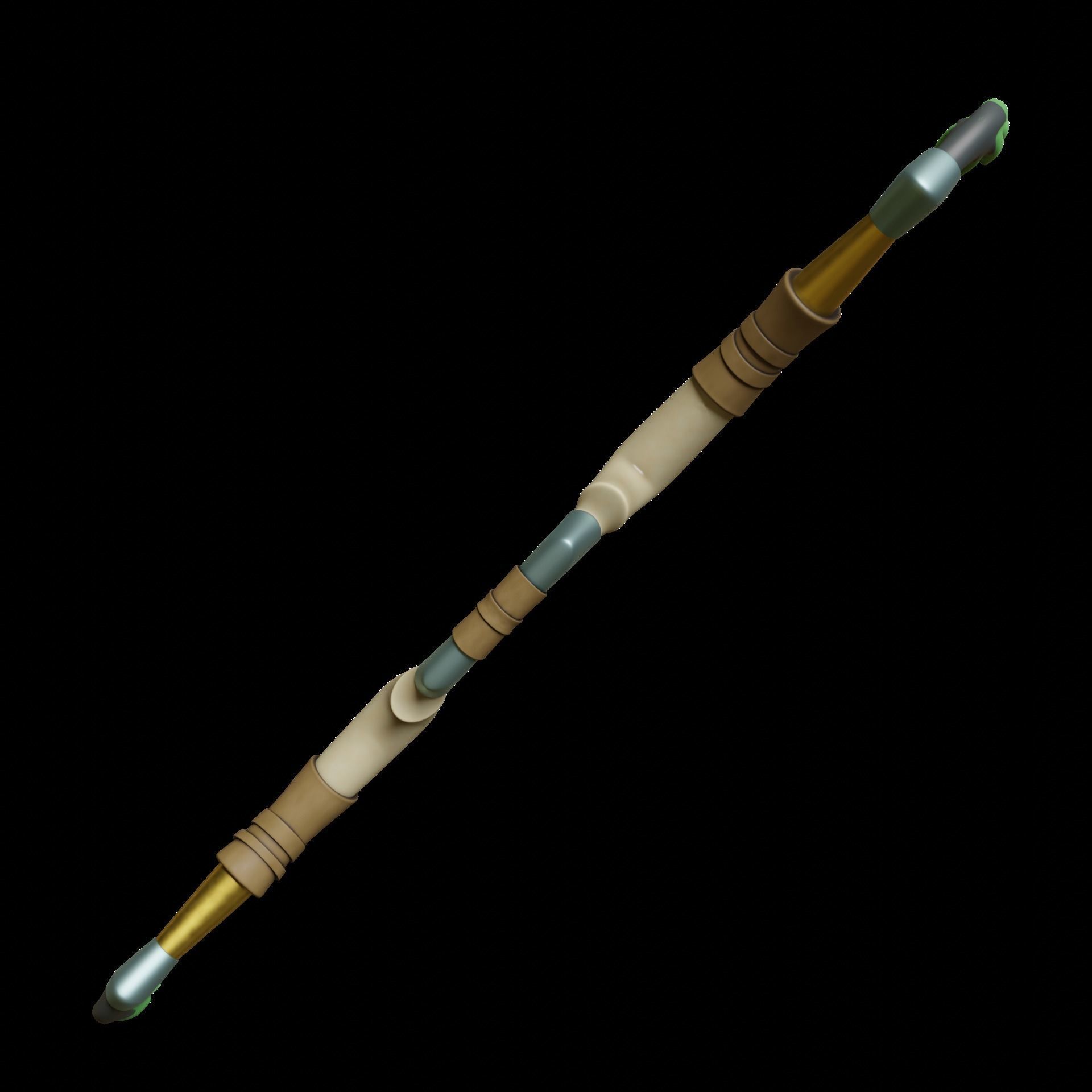 ARTEMIS BOW HADES COSPLAY 3D print model_7