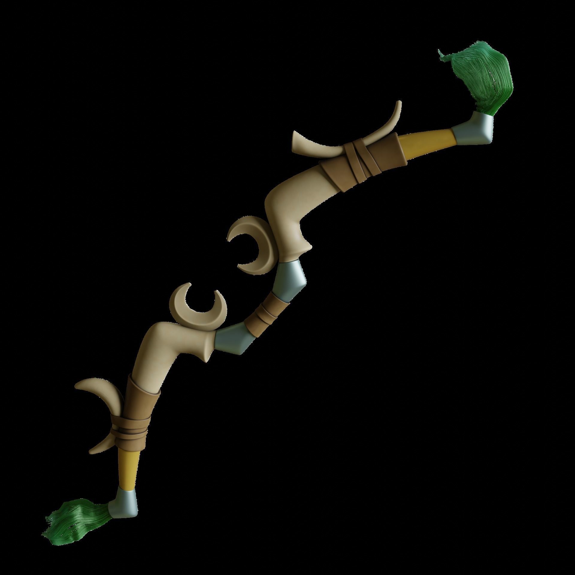 ARTEMIS BOW HADES COSPLAY 3D print model_10