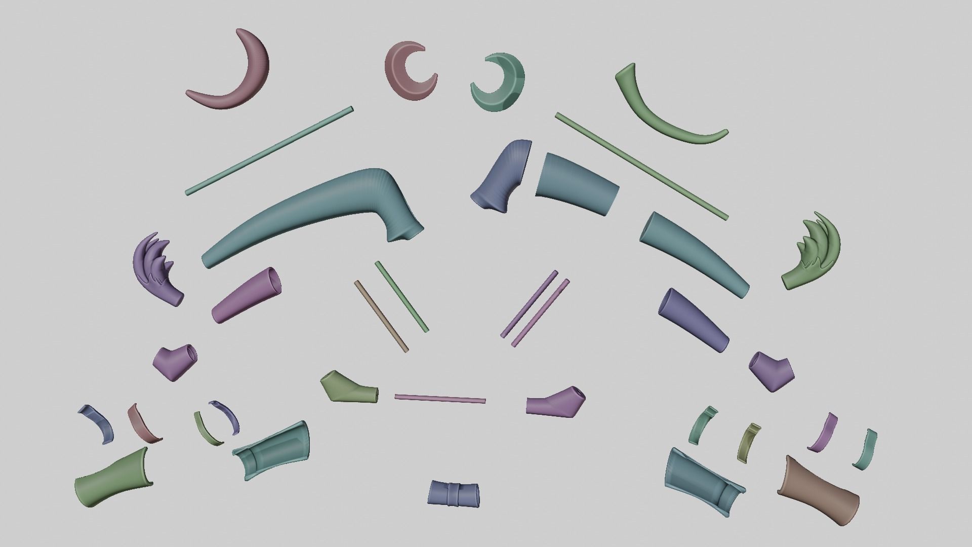 ARTEMIS BOW HADES COSPLAY 3D print model_8