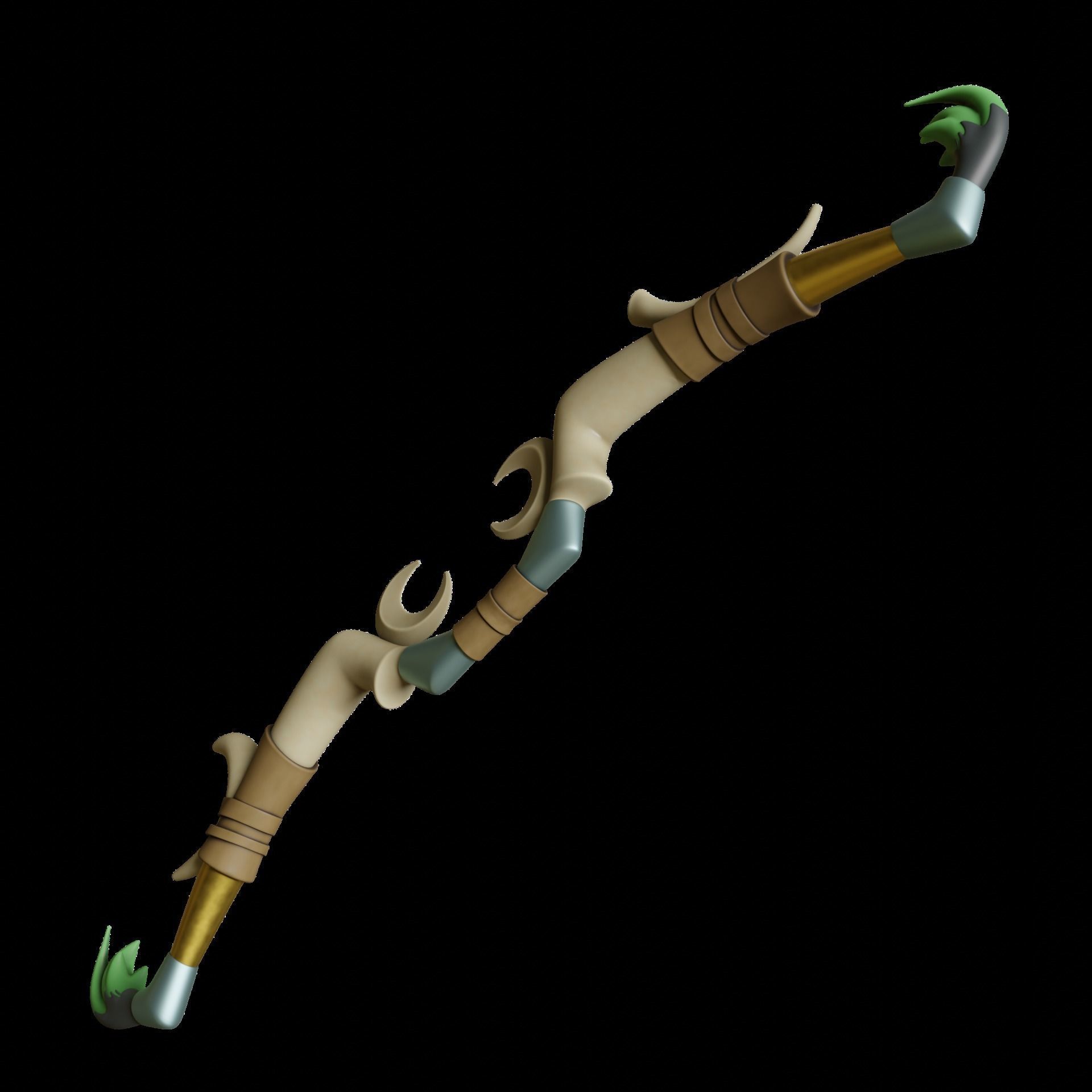 ARTEMIS BOW HADES COSPLAY 3D print model_5