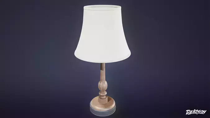 LIGHTING - Lamp 01 - LOW POLY AND NANITE