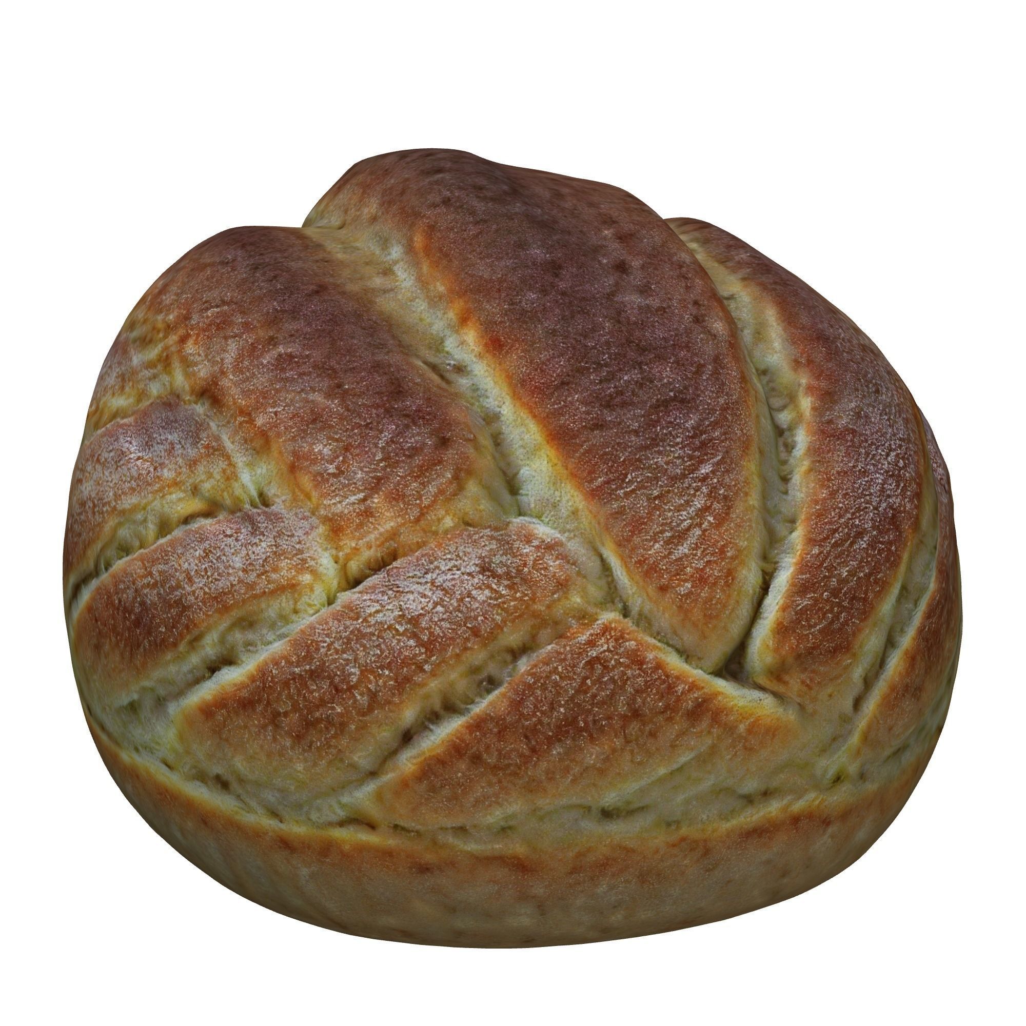 Realistic Bread 3D model_2