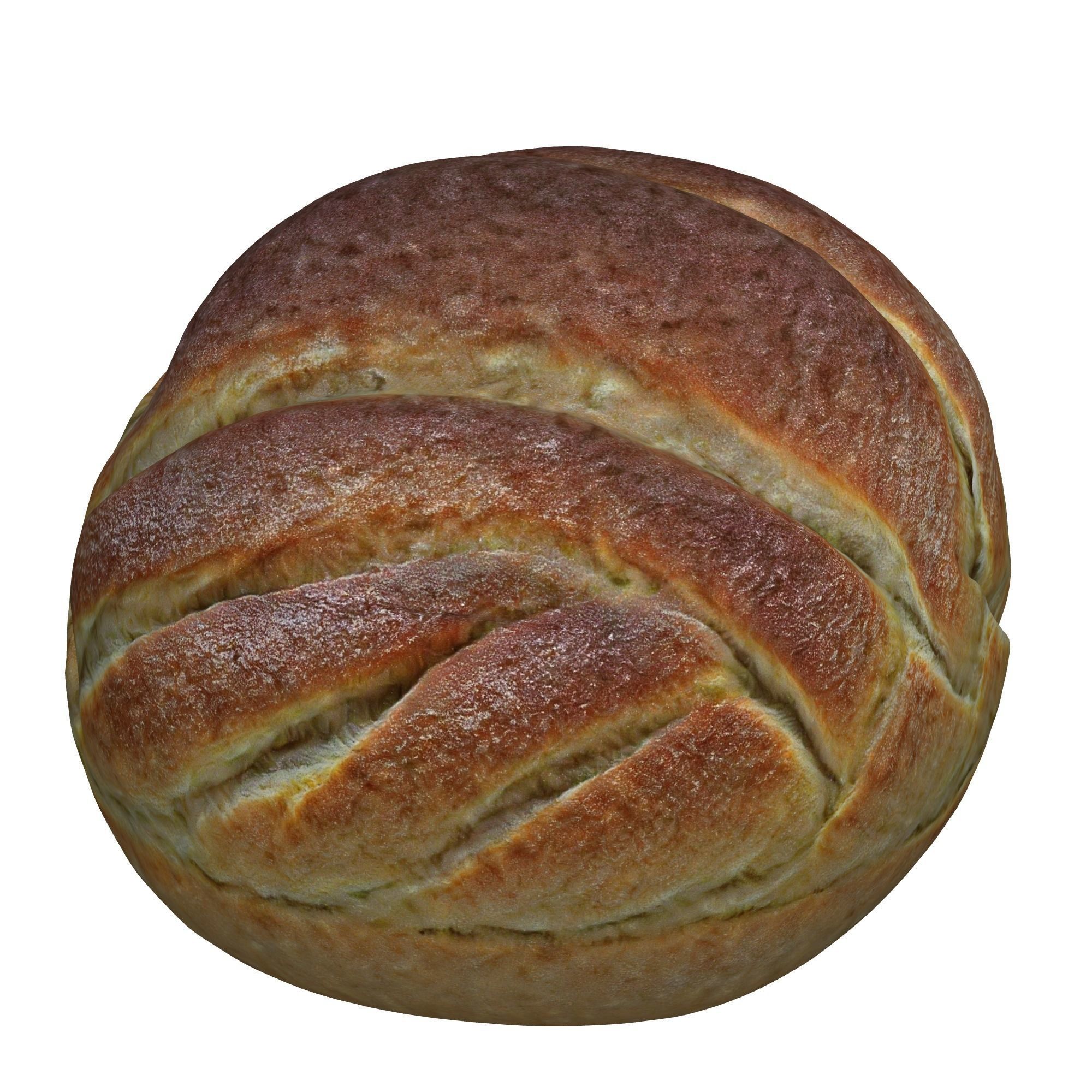 Realistic Bread 3D model_4