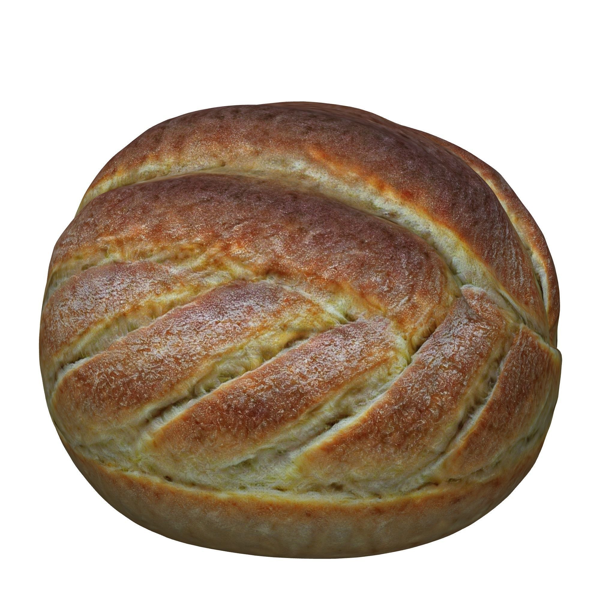 Realistic Bread 3D model_1
