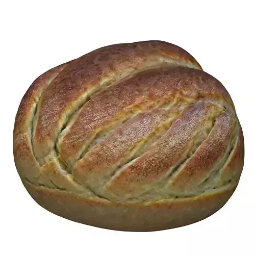 Realistic Bread 3D model
