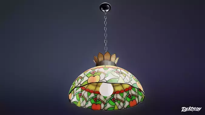 LIGHTING - Lamp 07 - LOW POLY AND NANITE