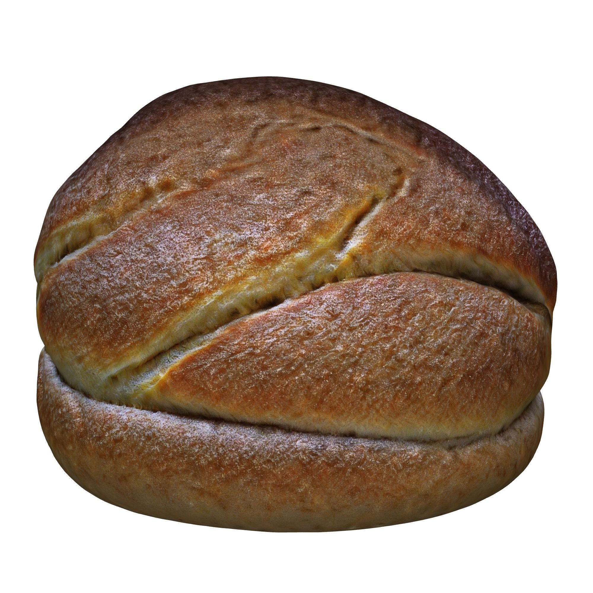 Realistic Bread 3D model_3
