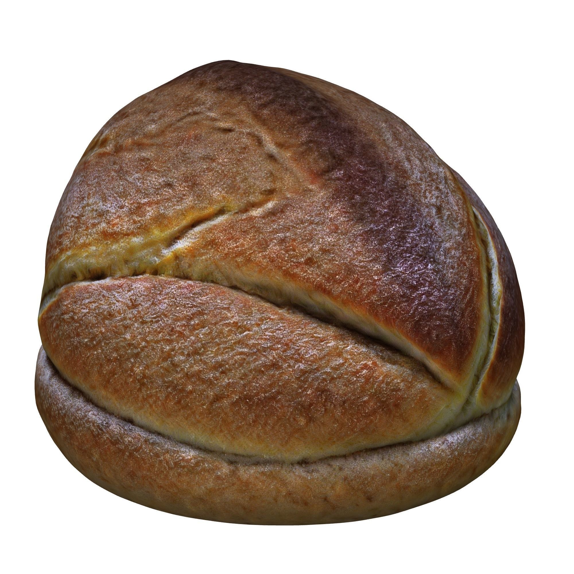 Realistic Bread 3D model_2