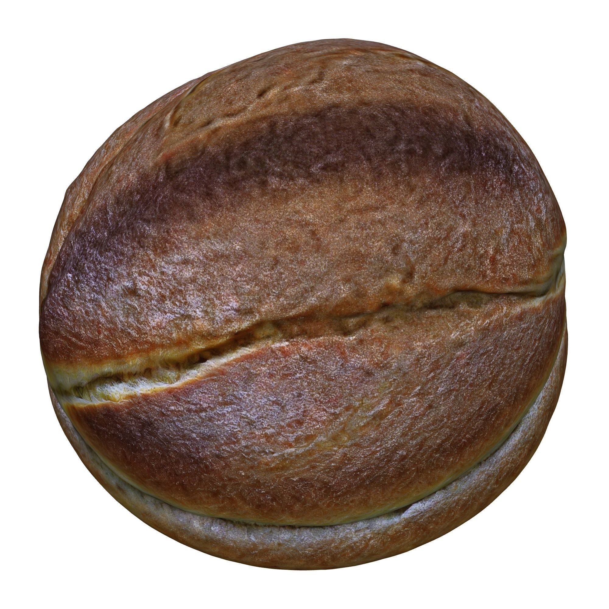 Realistic Bread 3D model_7