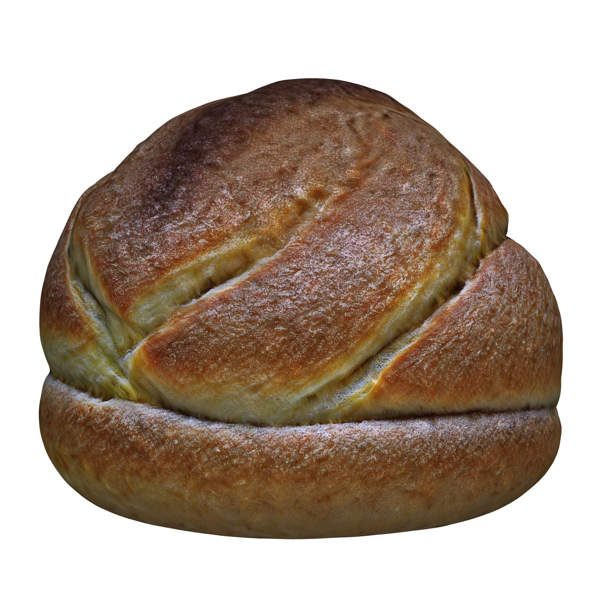 Realistic Bread 3D model_4