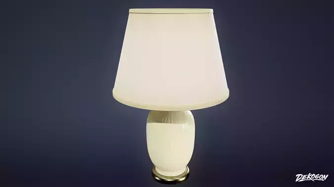 LIGHTING - Lamp 09 - LOW POLY AND NANITE