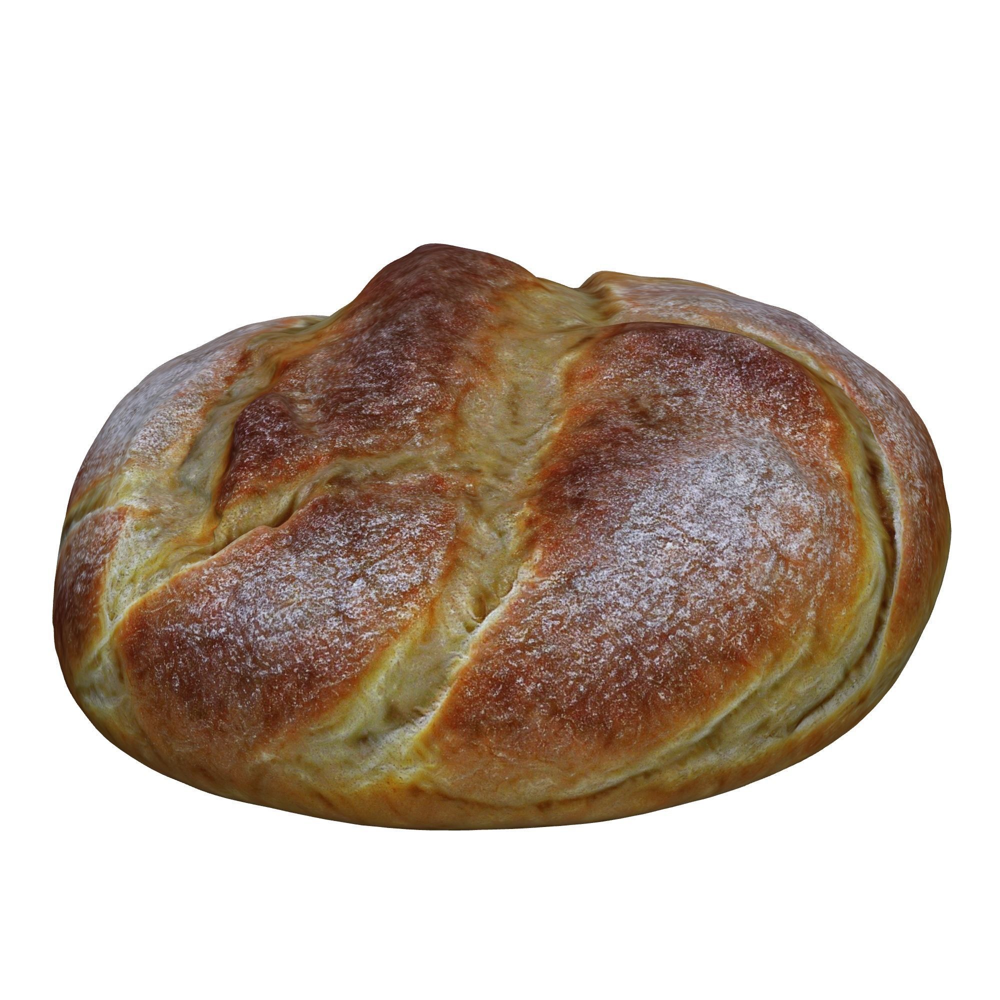 Realistic Bread 3D model_2