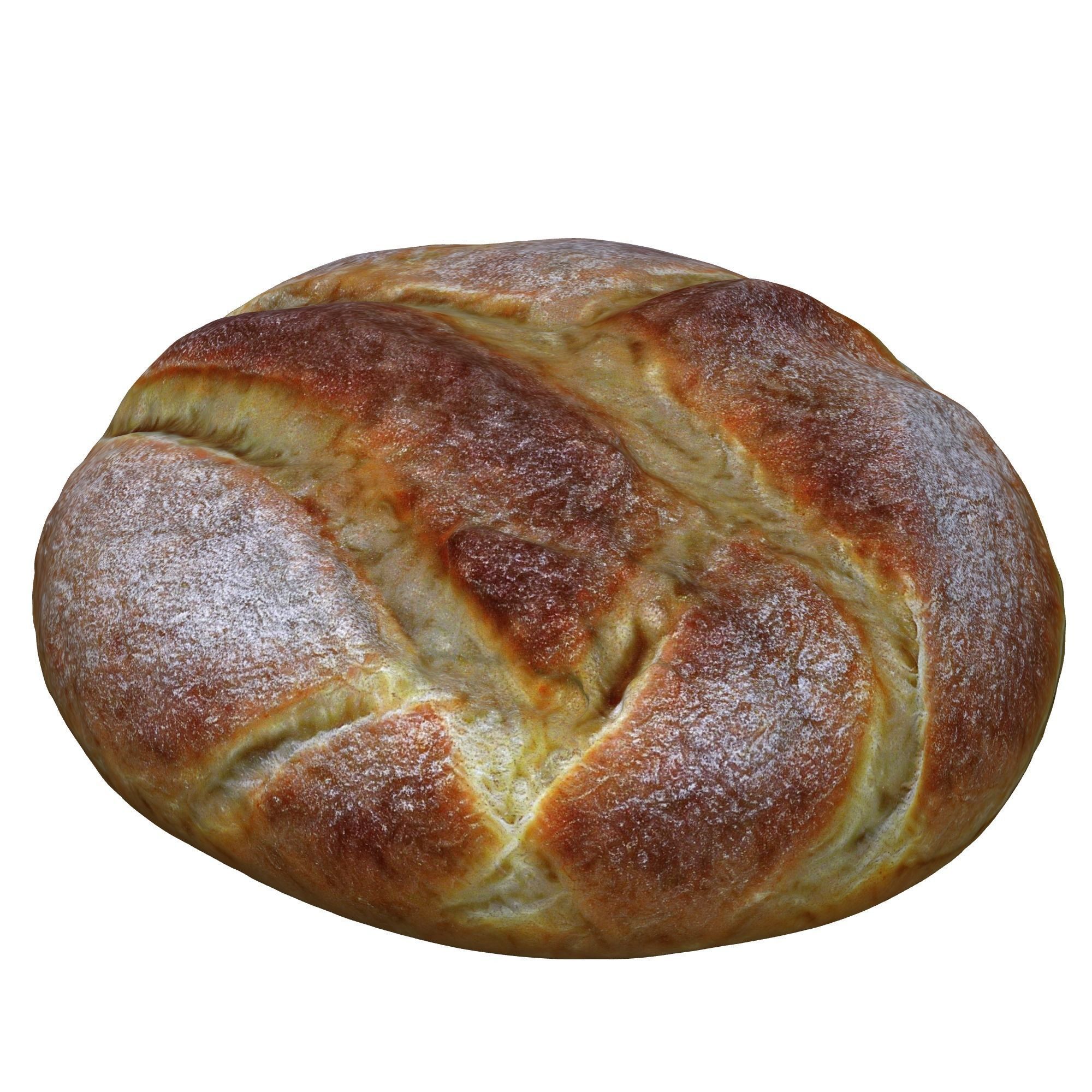 Realistic Bread 3D model_1