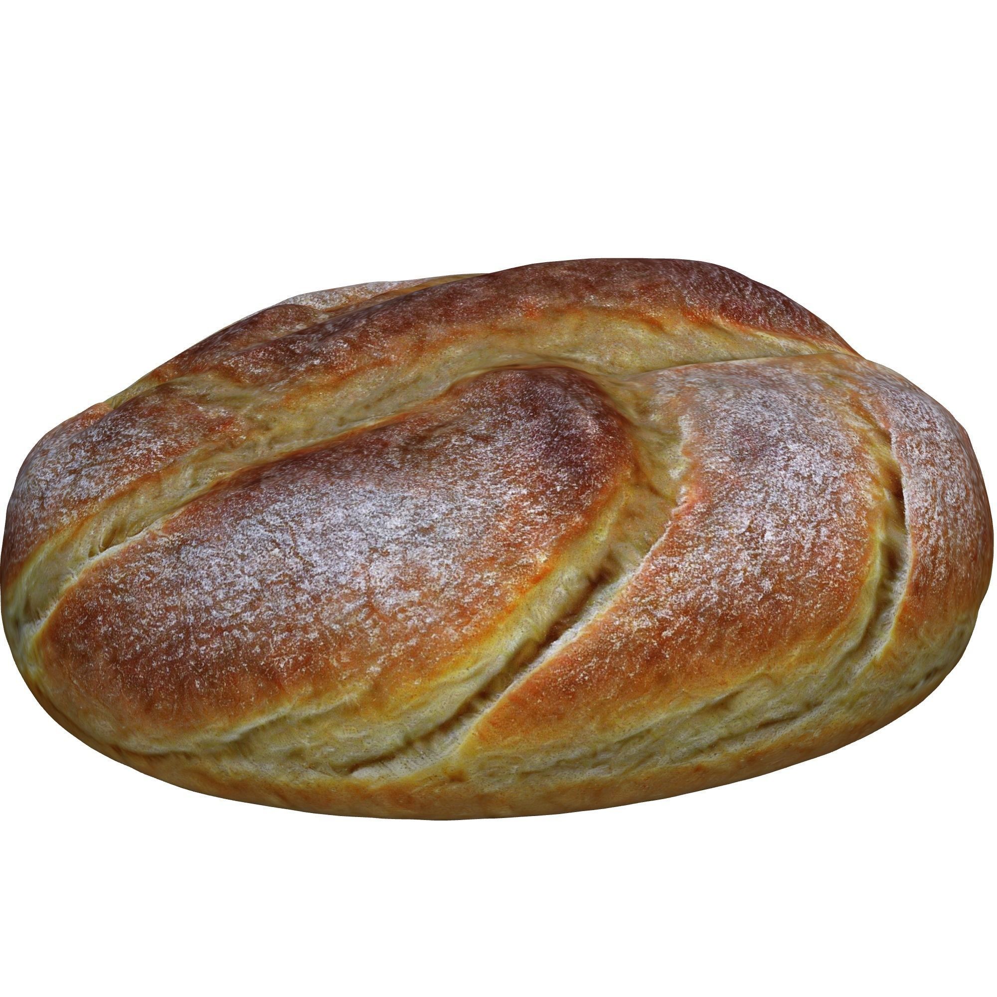 Realistic Bread 3D model_3