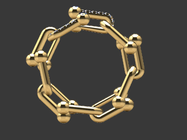 Tiffany Ring 3D print model_4