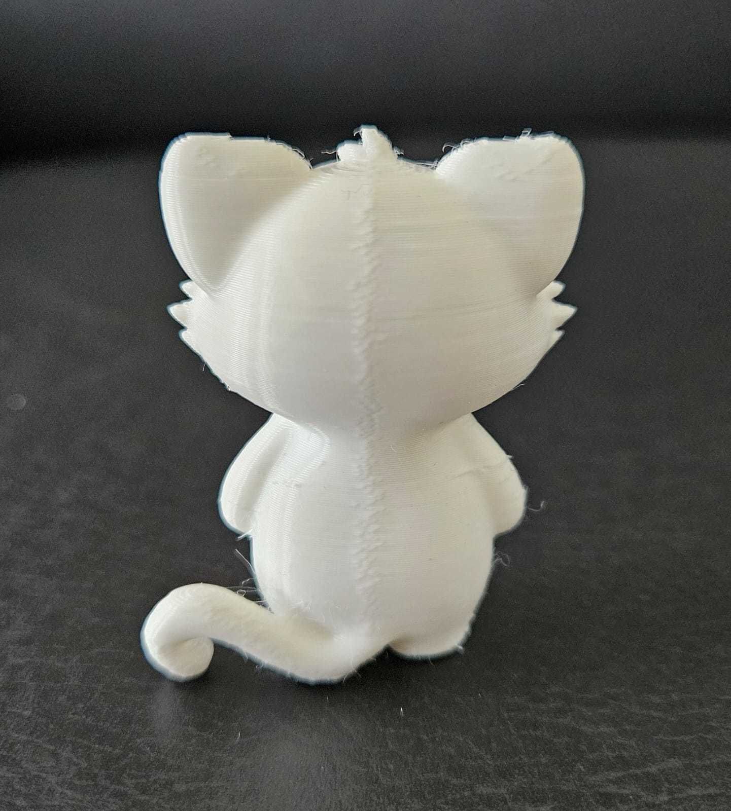 Cute Standing Cat 3D print model_9
