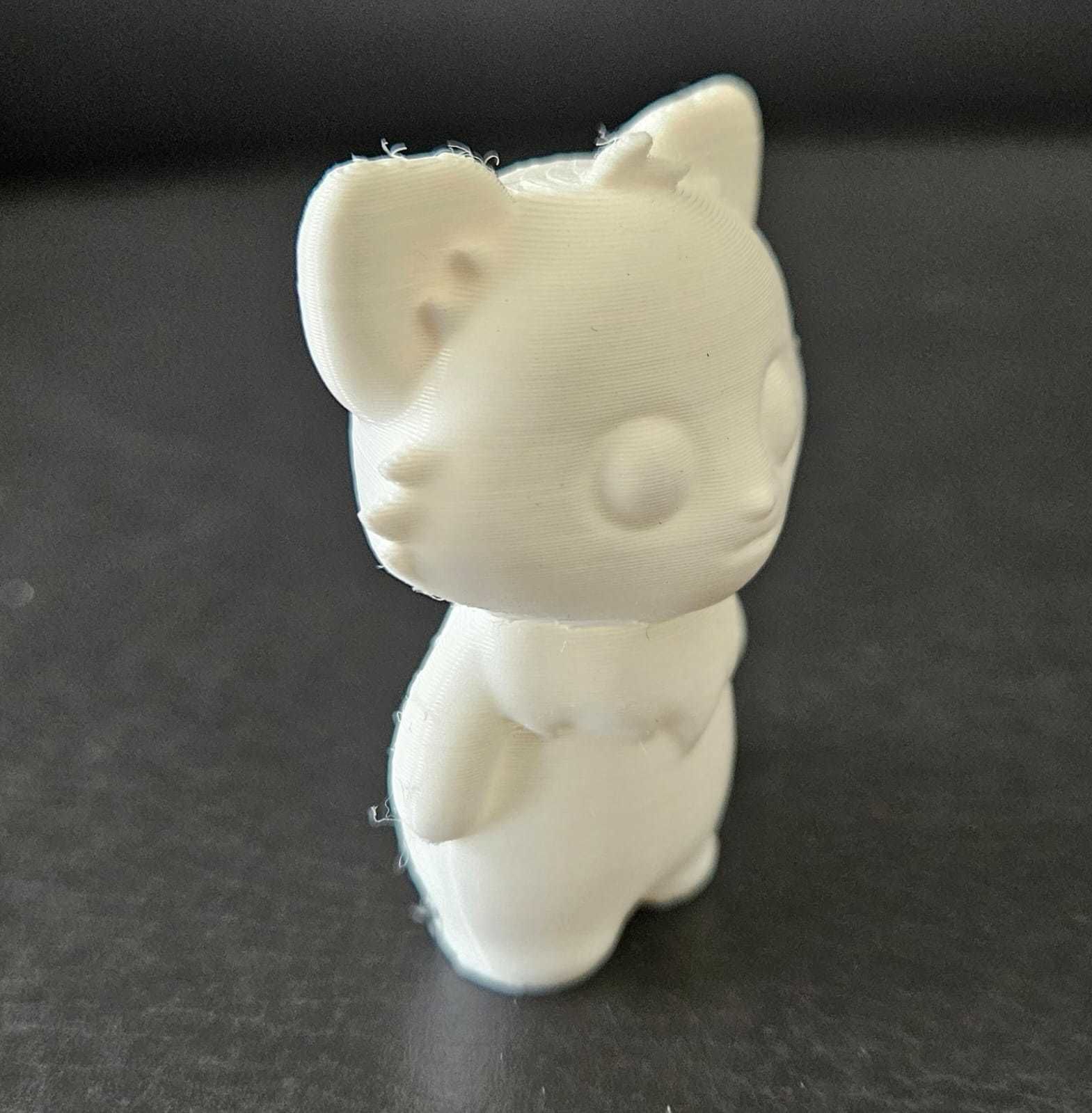 Cute Standing Cat 3D print model_12