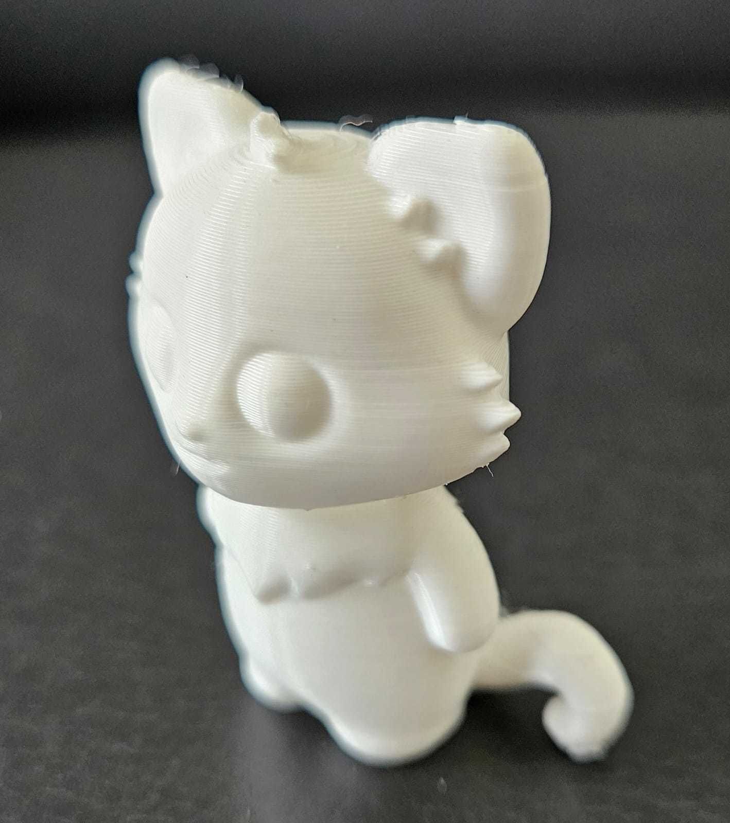 Cute Standing Cat 3D print model_6